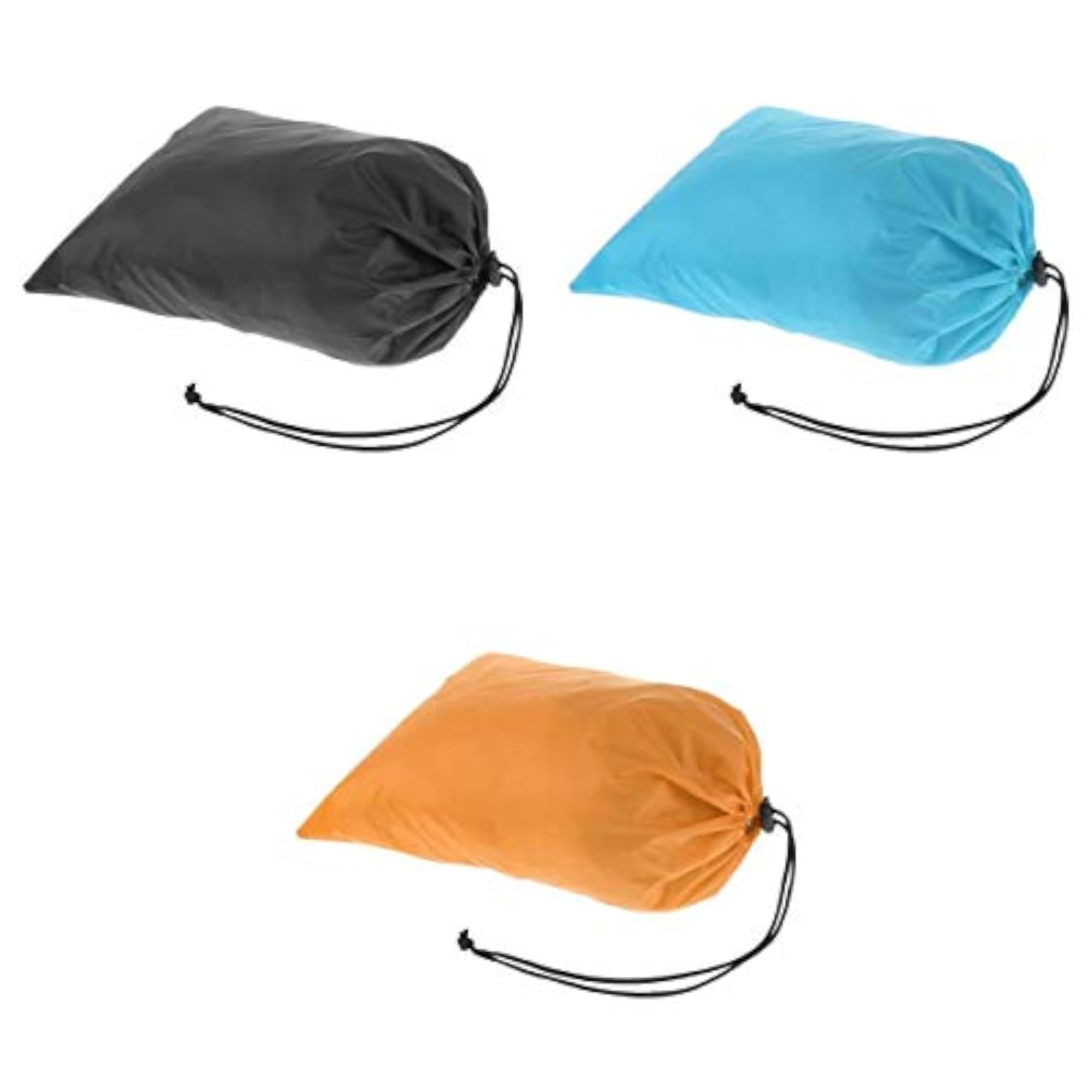 2Pcs Waterproof Drawstring Storage Bag Stuff Bag
